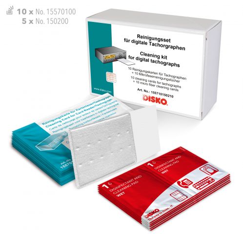 Komplett-Reinigungssets für Tachographen (ArtNr. 155710150210)        